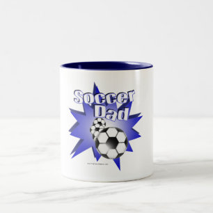 サッカーダッド ツートーンマグカップ