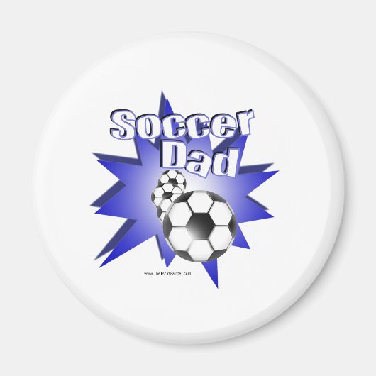 サッカーダッド マグネット (正面)