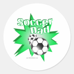 サッカーダッド ラウンドシール