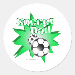 サッカーダッド ラウンドシール