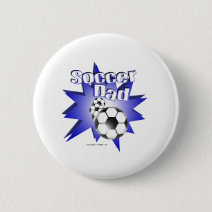 サッカーダッド 缶バッジ