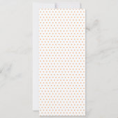 サッカーチケットジェンダーが赤ちゃんシャワーを明かす 招待状 (裏面)