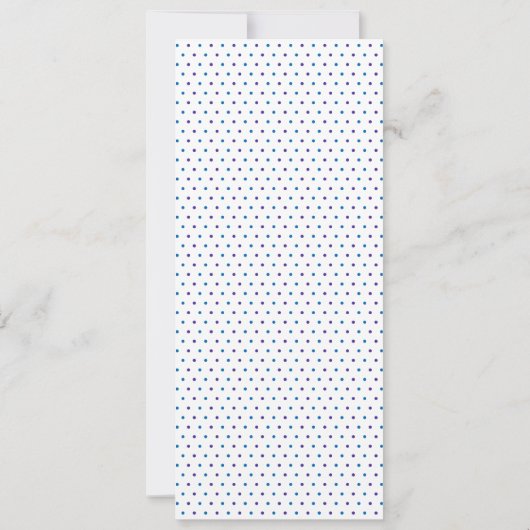 サッカーチケットジェンダーが赤ちゃんシャワーを明かす 招待状 (裏面)