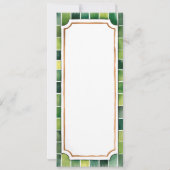 サッカーチケットスポーツテーマかわいい男の子1歳の誕生日 招待状 (裏面)