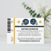 サッカーチケット結婚の情報 エンクロージャーカード (スタンド正面)