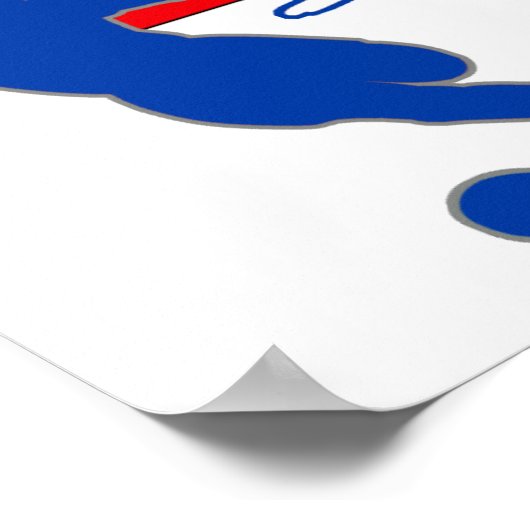 サッカーチリ ポスター (角)