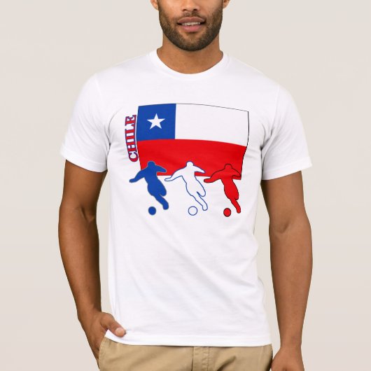 サッカーチリ Tシャツ (正面)