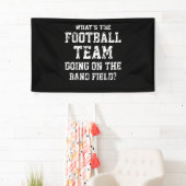 サッカーチームがバンドで何をしているか 横断幕 (インサイチュ)