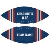 サッカーチームのカスタムの名前と番号 アメリカンフットボール (パネル)