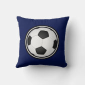 サッカーチームのシーズン終わりのサッカーギフトアイディア クッション (裏面)