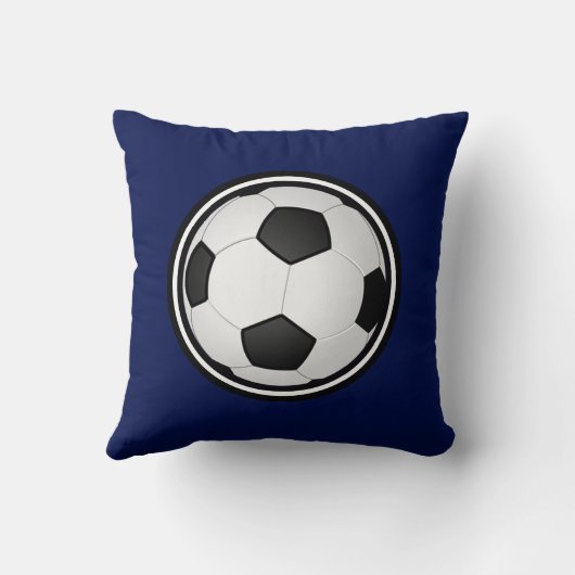 サッカーチームのシーズン終わりのサッカーギフトアイディア クッション (裏面)