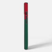 サッカーチームのユニフォームナンバー デザイン Case-Mate iPhoneケース (裏面 / 左)