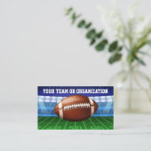 サッカーチームコーチスタジアムテーマ 名刺 (スタンド正面)