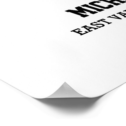 サッカーチームシニア卒業スポーツフォトコラージュ ポスター (角)