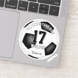 サッカーチームスピリットガールズチーム名 シール