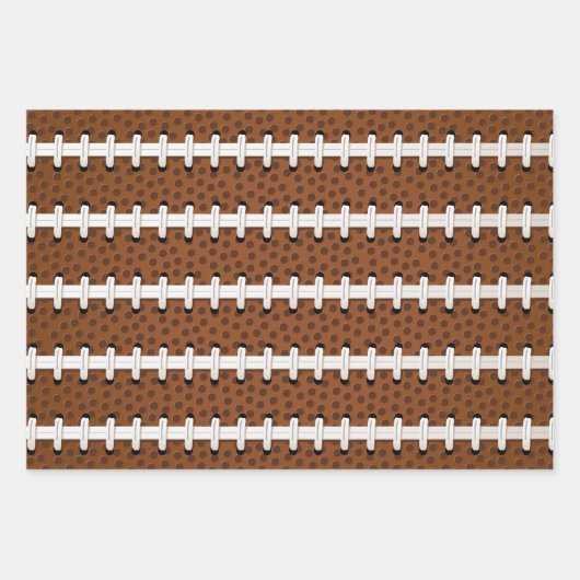 サッカーチームスポーツターフグラスコーチプレーヤー ラッピングペーパーシート (正面)