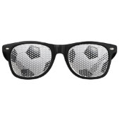 サッカーチームスポーツプレーヤーボール レトロサングラス (正面)