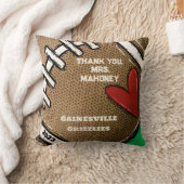 サッカーチームパーソナライズされたママチーム名年与 クッション (ブランケット)