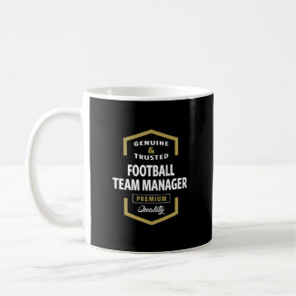 サッカーチームマネージャーのロゴギフトアイディア コーヒーマグカップ