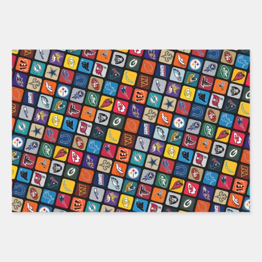 サッカーチームラッピング紙 ラッピングペーパーシート (正面)