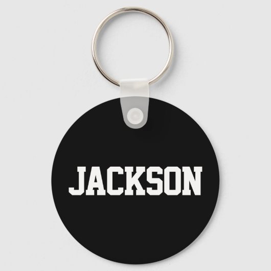 サッカーチーム名とプレイヤー番号のカスタム キーホルダー (裏面)