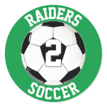 サッカーチーム名と選手パーソナライズされた番号