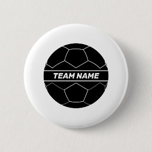 サッカーチーム 缶バッジ