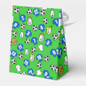 サッカーテーマとシャツ（青） フェイバーボックス (裏面サイド)