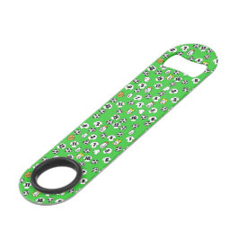 サッカーテーマと白シャツ スピード栓抜き