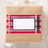 サッカーテーマのプリントあなたの住所 シール (インサイチュ)