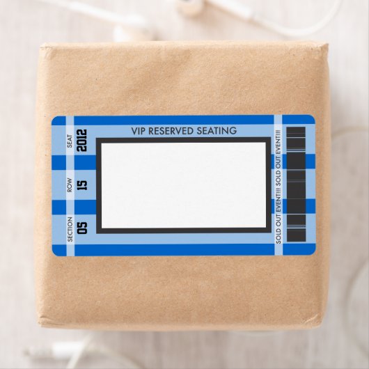 サッカーテーマのプリントあなたの住所 シール (インサイチュ)