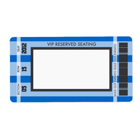 サッカーテーマのプリントあなたの住所 シール (正面)
