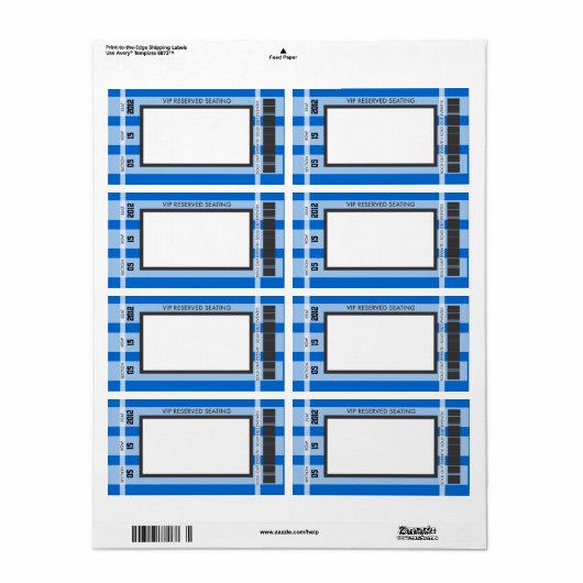 サッカーテーマのプリントあなたの住所 シール (フルシート)