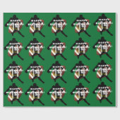 サッカーテーマギフトラップHAMbyWG ラッピングペーパー (フラット)