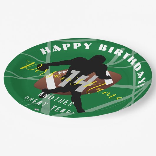 サッカーテーマ紙プレートHAMbyWG紙プレート ペーパープレート (アングル)