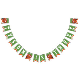 サッカーテーマ誕生日バンティンフラッグ バンティングフラッグ