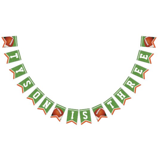 サッカーテーマ誕生日バンティンフラッグ バンティングフラッグ (全)