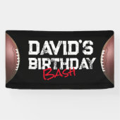 サッカーテーマ誕生日パーティバナー 横断幕 (横)