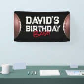 サッカーテーマ誕生日パーティバナー 横断幕 (トレードショー)