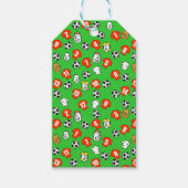 サッカーテーマ（赤シャツ付） ギフトタグ (正面)