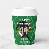 サッカーテーマHAMbyWG紙カップ 紙コップ (裏面)