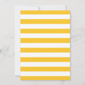 サッカーテールゲート婚約の任意の色への変更 招待状 (裏面)