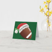 サッカーデザインの折りたたみ式グリーティングカード カード (黄色い花)