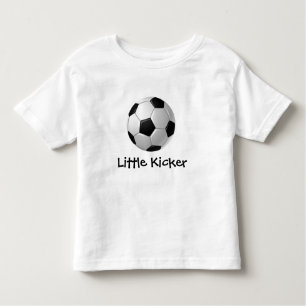 サッカーデザインカスタマイズ可能な子供服 トドラーTシャツ