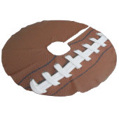 サッカーデザインクリスマスツリースカート フェイクリネンツリースカート (アングル)