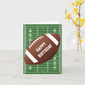 サッカーデザイングリーティングカード カード (黄色い花)