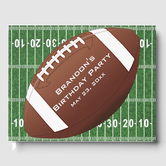 サッカーデザインゲストブック ゲストブック (正面)