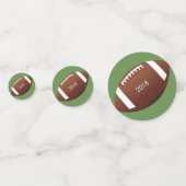 サッカーデザインテーブル紙吹雪 コンフェッティ (裏面)