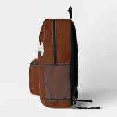 サッカーデザインバックパック プリントバックパック (右)