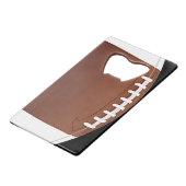 サッカーデザインボトルオープナー クレジットカード栓抜き (裏面アングル)